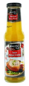 Sauce Ananas-Mangue  bouteille 250ml Exotic Food CT 6