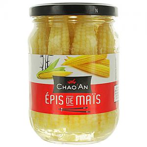 Epis de maïs bocal pne 190g Chao'an  Carton de 12