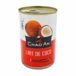 Lait de coco Chao'an conserve 400ml  Carton de 24 X 400ML