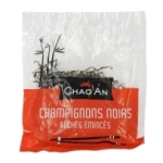 Champignons noirs séchés émincés<br>pqt 80g Chao'an