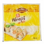 Tortillas wrap 25cm paquet 490g Camarillo<br>