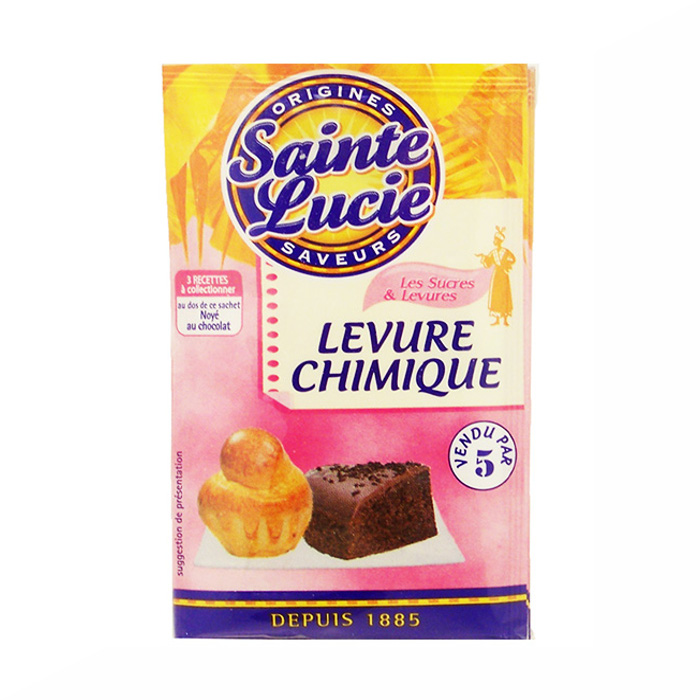 Grossiste Levure chimique 5 sachets 10g Sainte Lucie CT 24 LOTS prix