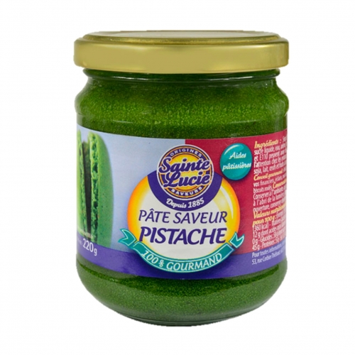 Grossiste Pâte saveur pistache pot 220g Sainte Lucie CT 6 POT prix en gros