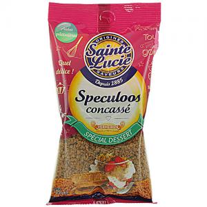 Speculoos concassé  sachet 125g Sainte Lucie CT 12 SACHETS