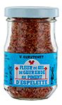 Fleur de sel de Guérande au piment d'Espelette 70g<br>