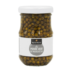 Poivre vert de Madagascar bocal 60g PNE Bédros  CT DE 12 BTE