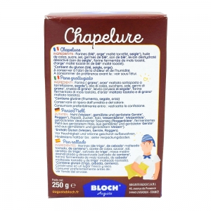 Chapelure  boîte 250g Bloch CT 12 ETUIS