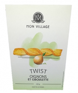 Twist apéritifs oignon ciboulette  boîte 100g CT DE 12