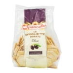 Sfogliette olives noire et verte paquet 180g<br>