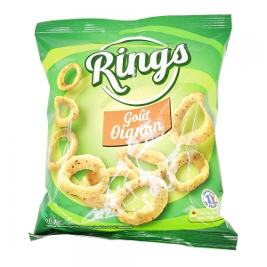 Oignons rings paquet 60gr  CT 18
