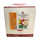Pur jus pomme poire BIO France  Carton de 1 X5 L