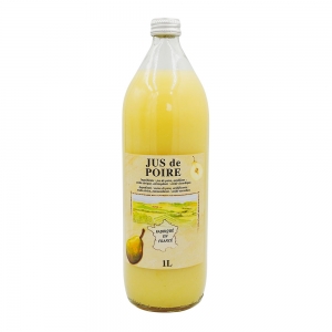 Pur jus de poire bouteille 1L  Carton de 6 BTL