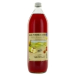 Pur jus de pomme cassis<br> bouteille 1L