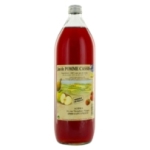 Pur jus de pomme cassis  bouteille 1L CT 6 BOUT