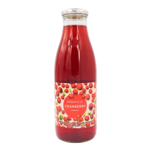 Boisson aux cranberries  bouteille 75cl CT 6 BOUT