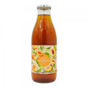 Thé pêche bouteille 1L  CT 6 BOUT