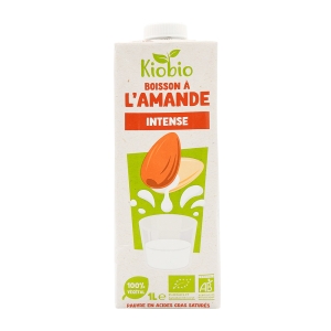 Boisson végétale amande intense BIO bouteille 1l  CT 6  BRIK