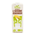 Boisson végétale BIO avoine ss sucres ajoutés 1l<br>