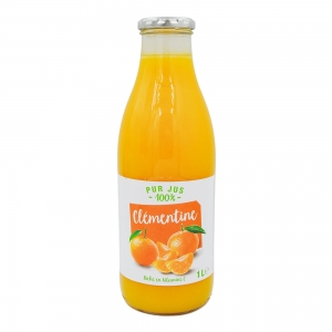 Pur jus de Clémentine bouteille 1L  CT 6