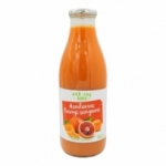 Pur Jus Mandarine Orange Sanguine bouteille 1l  CT 6