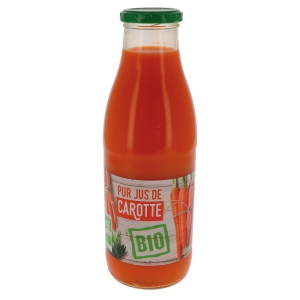 Pur Jus de carotte BIO bouteille 75cl  CT 6