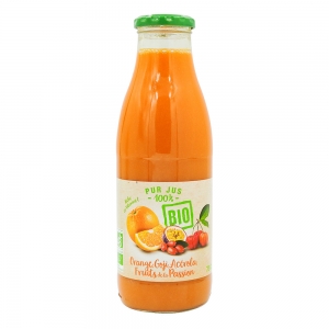 Pur jus d'orange goji et acérola BIO btl 75cl  CT 6