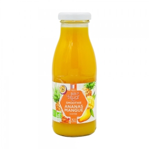 Smoothie ananas mangue BIO btle 25cl  CT 15 BTL