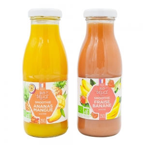 Smoothie ananas mangue BIO btle 25cl  CT 15 BTL