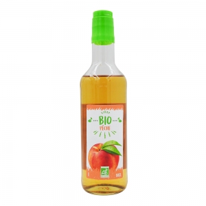 Sirop de pêche BIO France bouteille 50cl  CT 6