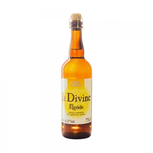 Bière blonde La Divine St Landelin bouteille 75cl  CT 6