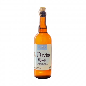 Bière blanche La Divine St Landelin bouteille 75cl  CT 6