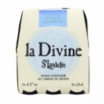 Bières blanches La Divine St Landelin pack 6x25cl<br>