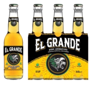 Bière aromatisée pack 3x33cl El Grande  CT*8