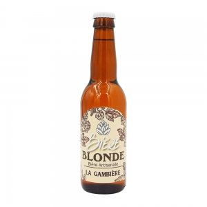 Bière blonde Gambière La choulette btle 33cl  CT 24