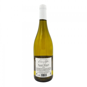 Vin blanc AOP Saint Véran Coeur de Silex btle 75cl  CT 6 BOUT