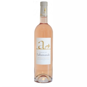 Vin rosé Côtes de Provence l'Allamande AOP 75cl  CT 6 BOUT