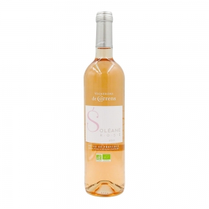 Vin rosé Côtes de Provence Soléane AOP BIO 75cl  CT 6 BOUT