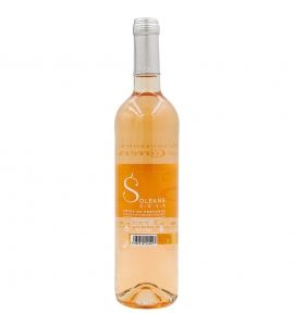 Vin rosé Côtes de Provence Soléane AOP BIO 75cl  CT 6 BOUT