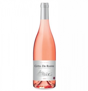 Vin rosé Côtes du Rhône AOC bouteille 75cl  CT 6 BOUT