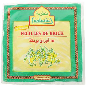 Feuilles de brick dizaine Fantasia paquet 170g  25 pqt de 10 feuilles