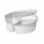 Barquette neutre BFR N 470ml 3C<br>