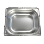 Bac gastro GN 1/2-100 en acier inoxydable<br>