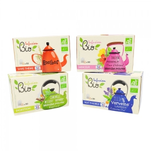 Infusion Rooibos BIO 20 sachets  CARTON DE 15 BOITES