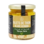 Filets thon blanc Germon huile d'olive V.E. 150g  CT 12 BOC