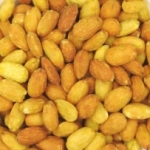 Amandes émondées grillées salées aromatisées curry<br>