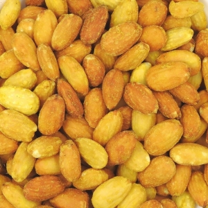 Amandes émondées grillées salées aromatisées curry  COLIS DE 10 * 1KG