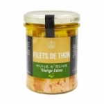Filets de thon à l'huile d'olive vierge extra 130g  CT 12 BOC