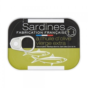 Sardines à l'huile d'olive extra vierge boite 115g  CT DE 15 BTE