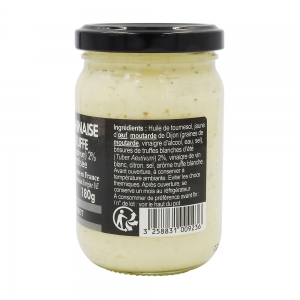 Mayonnaise à la truffe pot 180g Marcel Recorbet  CARTON DE 6 POTS