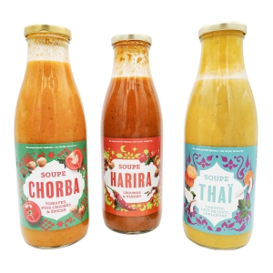 Soupe Thaïlandaise bouteille 74cl  CARTON DE 6 BOUTEILLES